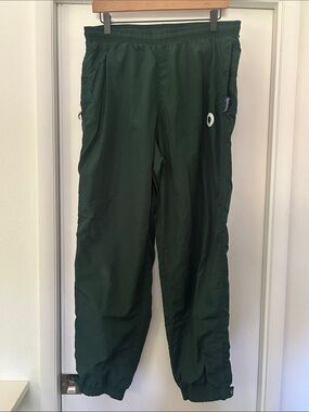 Dark Green Men's Track Pants Sweatpants Trophy Hunting Size L Great